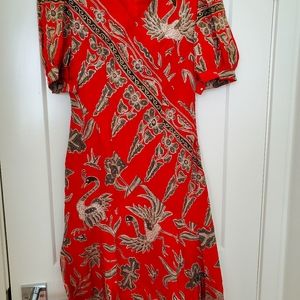 Indonesian Batik Dress -knee length